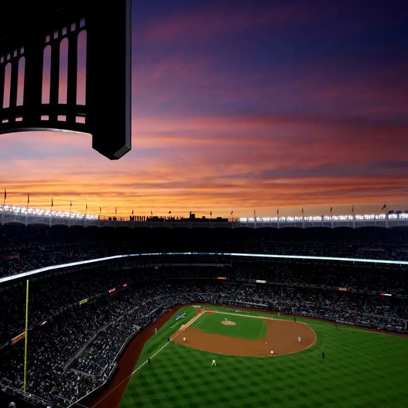 View of Yankee Stadium from the upper deck
