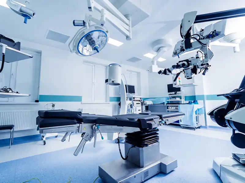 Medical treatment room.