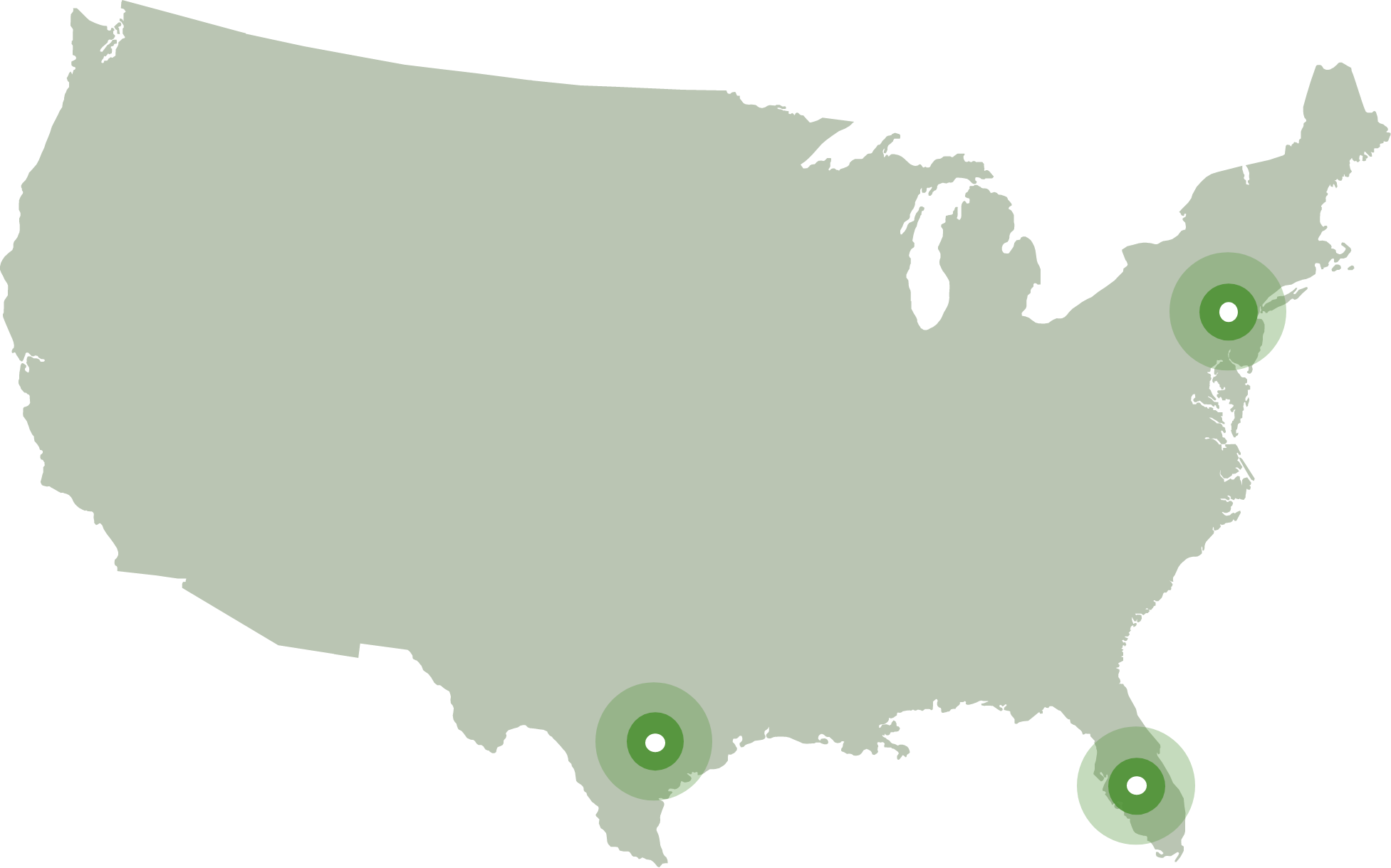 Map of US